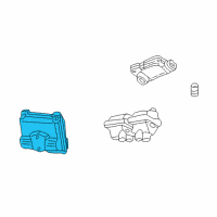 OEM 1998 Buick Skylark PCM Diagram - 16228016