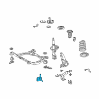 OEM 1999 Lexus ES300 Computer, Absorber Control Diagram - 89243-33042