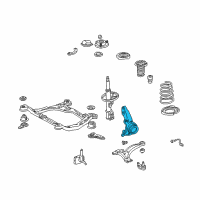 OEM 2001 Lexus ES300 Steering Knuckle Diagram - 4321206070