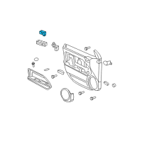 OEM 2011 Jeep Patriot Switch-Window And Door Lock Diagram - 4602785AD