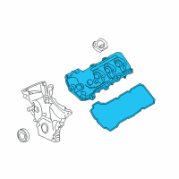 OEM Lincoln MKX Valve Cover Diagram - 7T4Z-6582-E