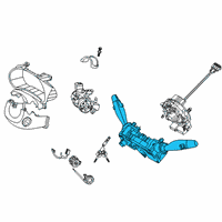 OEM Kia Soul Switch Assembly-MULTIFUN Diagram - 93400K0550