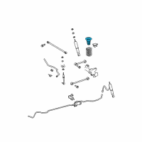 OEM 2007 Toyota 4Runner Spring Insulator Diagram - 48302-35040