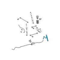 OEM 2007 Toyota 4Runner Shock Diagram - 48530-80089