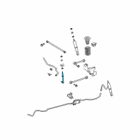 OEM Lexus GX470 Link Assy, Rear Stabilizer Diagram - 48830-60030