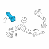 OEM BMW Z3 Right Supporting Bracket Diagram - 11-81-1-095-552