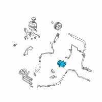 OEM Lexus RX330 Vane Pump Assembly Diagram - 44310-0E010