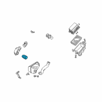 OEM 1998 Infiniti QX4 Duct-Air Diagram - 16578-0W000