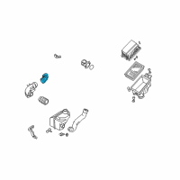 OEM 1998 Infiniti QX4 Duct-Air Diagram - 16578-0W001