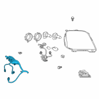 OEM 2016 GMC Terrain Harness Diagram - 23409890