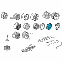 OEM Honda Accord Trim, Wheel (15") Diagram - 44733-SDA-A20