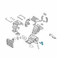 OEM Hyundai Genesis THERMISTOR Assembly-A/C EVAPORATOR Diagram - 97614-B1000