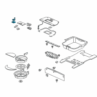 OEM 2005 Honda Odyssey Lock Diagram - 84563-SHJ-A01