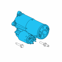 OEM Ford E-350 Super Duty Starter Diagram - LC3Z-11002-A