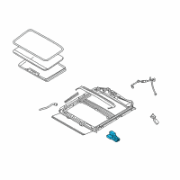 OEM 2008 Ford Fusion Motor Diagram - 7W1Z-15790-A