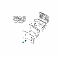 OEM 2001 Jeep Wrangler Bulb Diagram - 4874349