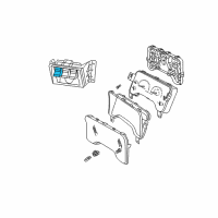 OEM 2000 Jeep Cherokee Switch-Windshield WIPER Diagram - 56007249