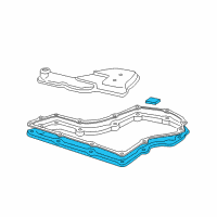 OEM Chevrolet Transmission Pan Diagram - 24203769