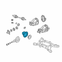 OEM 2007 Dodge Charger Housing-Differential Diagram - 52114397AC