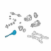 OEM 2007 Dodge Magnum Gear Kit-Ring And PINION Diagram - 5175938AB