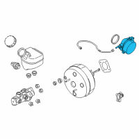 OEM 2017 Ford Transit-150 Vacuum Pump Diagram - BK3Z-2A451-E