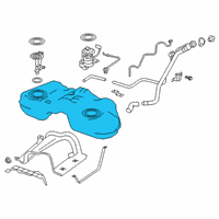 OEM 2020 Infiniti QX50 Tank Assy-Fuel Diagram - 17202-5NA0A