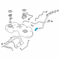 OEM Infiniti Hose-Filler Diagram - 17228-5NA0A