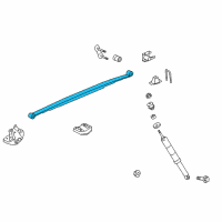 OEM Toyota Tundra Leaf Spring Assembly Diagram - 48220-0C282