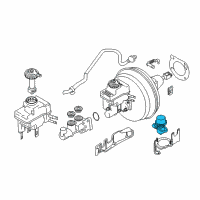 OEM 2010 BMW M6 Vacuum Pump Diagram - 34-33-6-769-029