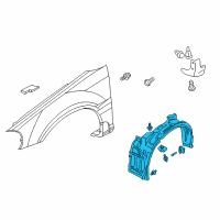 OEM 2004 Dodge Stratus Shield-Splash Diagram - MN133263