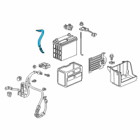 OEM 2020 Honda Civic Cable Assembly Battery E Diagram - 32600-TBA-A00