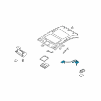 OEM Infiniti G37 Lamp Assy-Personal Diagram - 26460-JK00A