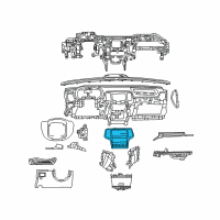OEM Jeep Stack-Vehicle Feature Controls Diagram - 5091838AF