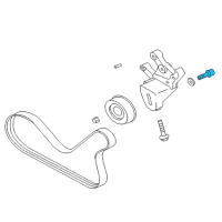 OEM Dodge Stud-Cooling Fan Diagram - MD169798