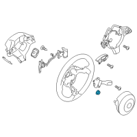 OEM 2022 Toyota GR86 Knuckle Nut Diagram - SU003-00056