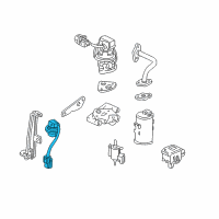 OEM 1996 Acura NSX Switch Assembly, Purge Flow (A-120) Diagram - 36381-PR7-A31