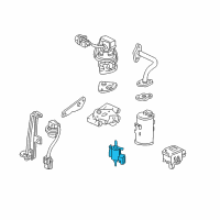 OEM 1995 Acura NSX Valve Assembly, Purge Cut Solenoid Diagram - 36166-PR7-A01