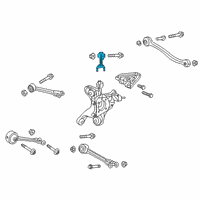 OEM Honda Arm Complete, Rear Diagram - 52510-TRT-A00