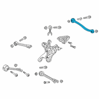 OEM 2021 Honda Clarity Arm Complete, Rear Diagram - 52340-TRT-A00