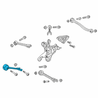 OEM Honda Clarity Arm Complete, Rear Diagram - 52360-TRT-A00