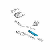 OEM Dodge Caravan Shield-Heat Diagram - 4881052AB