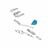 OEM 2003 Dodge Caravan Shield-Heat Diagram - 4682402AE