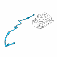 OEM 2020 Ford Expedition Shift Control Cable Diagram - JL3Z-7E395-J
