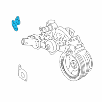 OEM Chevrolet Gasket-Water Pump Diagram - 12559648