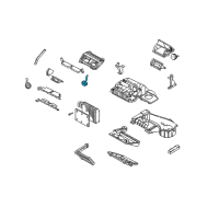 OEM 2005 Chevrolet Monte Carlo Actuator Asm, Defroster Valve Diagram - 52487593