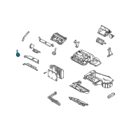 OEM 1997 Chevrolet Corvette Actuator Asm, Mode Valve Diagram - 52472511