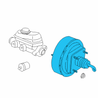 OEM 1997 Dodge Dakota Brake Booster Diagram - 5003160AB