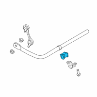 OEM Lincoln MKX Bushings Diagram - F2GZ-5493-B