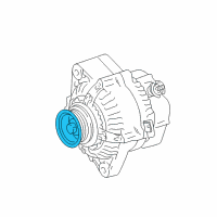 OEM 2003 Toyota Highlander Pulley Diagram - 27411-28060