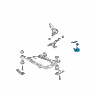 OEM 2004 Toyota Camry Lower Ball Joint Diagram - 43340-29215